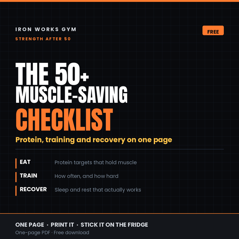 The 50+ Muscle-Saving Checklist